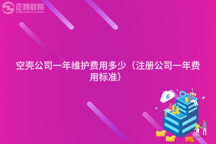 空壳公司一年维护费用多少(注册公司一年费用标准)