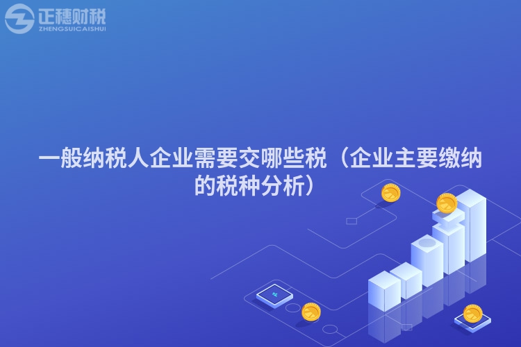 一般纳税人企业需要交哪些税(企业主要缴纳的税种分析)