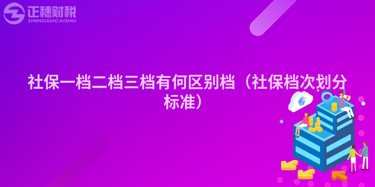 社保一档二档三档有何区别档(社保档次划分标准)