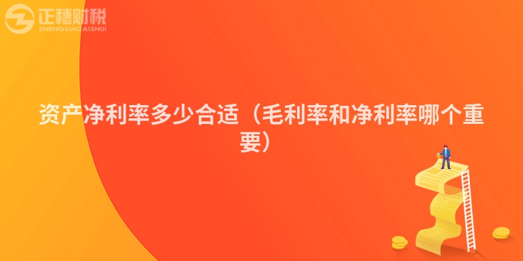 资产净利率多少合适(毛利率和净利率哪个重要)