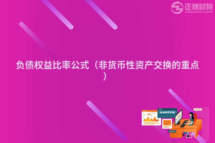 负债权益比率公式(非货币性资产交换的重点)
