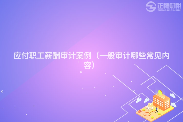 应付职工薪酬审计案例(一般审计哪些常见内容)