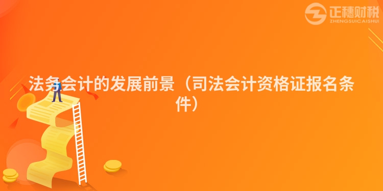 法务会计的发展前景(司法会计资格证报名条件)