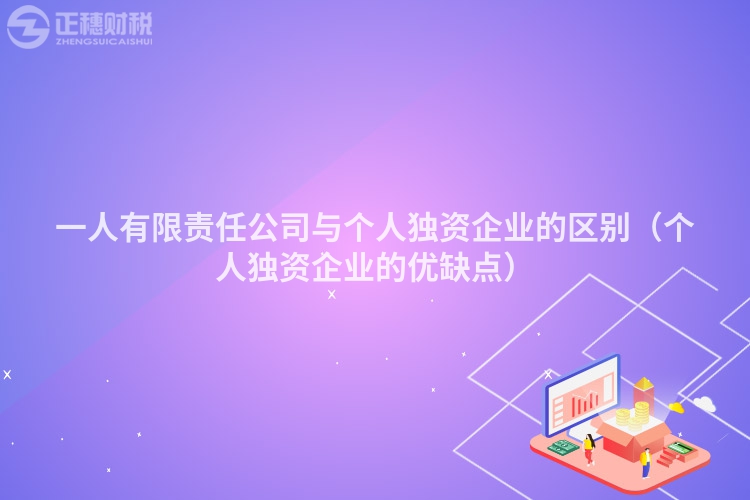 一人有限责任公司与个人独资企业的区别(个人独资企业的优缺点)