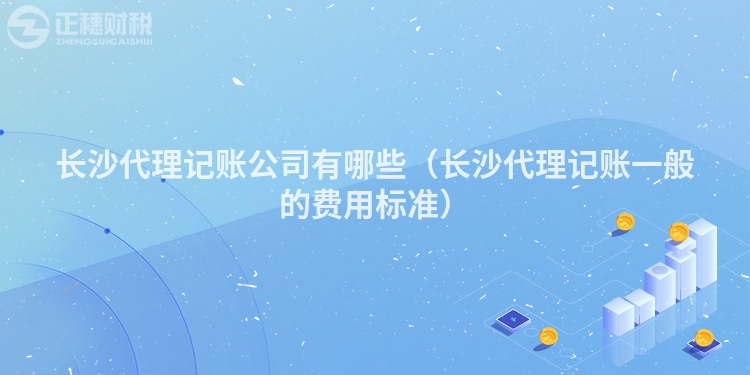 长沙代理记账公司有哪些(长沙代理记账一般的费用标准)